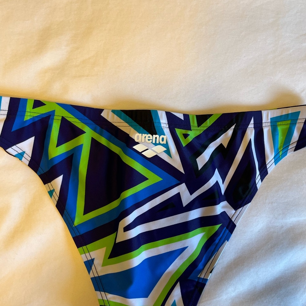 Arena Multicolor Geometric Bikini Bottom - Picture 3 of 6